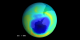 Stratospheric Ozone level for October 1, 1999.