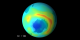 Stratospheric Ozone level for October 1, 1980.