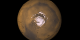This is a mosaic of the northern hemisphere of Mars as seen through Viking data.
