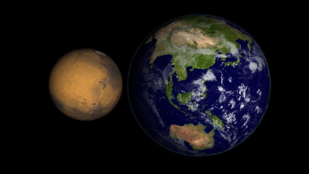 Real Picture Of Earth From Mars - picture of