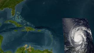 Hurricane Frances, August 27, 2004, Aqua Satelite