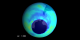 Antarctic ozone on 1 July 2003