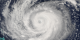 Hurricane Jeanne, September 23, 2004, Terra Satellite