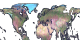 Global pseudo-color Landsat image from the JPL WMS server.  This  product is available through our Web Map Service .