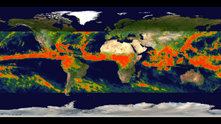 This animation shows the cumulative rainfall caused primarily by hurricanes during September 2004.This product is available through our Web Map Service.