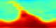 This animation shows hydrogen chloride (HCl) in the atmosphere from August 13 through October 15, 2004. Red represents high concentrations; blue represents low concentrations. The spatial resolution is low: each pixel covers an area of 5 degrees longitude by 2 degrees latitude, so the entire world (except for 1 degree at each pole) is covered by the 72x89 pixel images.  This  product is available through our Web Map Service .