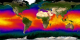 This animation shows the sea surface temperature for the first part of 2005.  This  product is available through our Web Map Service .