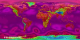 Global atmospheric surface pressure from the 0.25 degree resolution fvGCM atmospheric model for the period 9/1/2005 through 9/5/2005.  This  product is available through our Web Map Service .