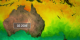 This animation cycles through 4 years of Sea Surface Temperature data to show the seasonal variablility.  The Sea Surface Temperature around Australia warms from November through April.