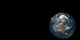 This image is a lower resolution composite of the Earth image and star field background.