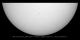 Movie of Mercury passing across the disk of the Sun.