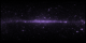 A simulation movie of the high-energy gamma-ray sky as it might appear over the course of a year.   This is the slower version.