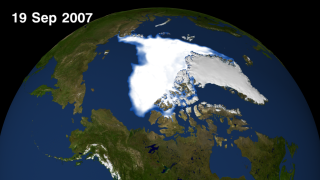 Link to Recent Story entitled: Daily Arctic Sea Ice from August/September 2007