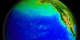 Animation depicting nearly a decades worth of SeaWiFS ocean chlorophyll concentration and land Normalized Difference Vegetation Index (NDVI) data. This animation begins by slowly spinning the earth around until settling over the North Pacific.