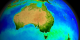 Animation depicting nearly a decades worth of SeaWiFS ocean chlorophyll concentration and land Normalized Difference Vegetation Index (NDVI) data. This animation begins by slowly spinning the earth around until settling over Australia.