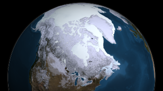 Preview Image for AMSR-E Arctic Sea Ice Yearly Maximum from 2003 through 2009