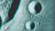 Anaglyphic 3D panorama from Apollo 15 Features: craters Krieger, Rocco and Ruth