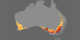 This animation shows the NDVI time series in the wheat producing regions in Australia for the growing season of two drought years and one normal year. The preview image is from the 2006 drought on Oct 18, 2006. 