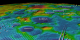 This animation shows some of the first results of the    LRO/LOLA   instrument with labels over several craters.  As the virtual camera flies around the lunar south pole we not only get an indication of the moon's mysterious topography at this pole, but also a sense that this mission has just begun.