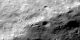 This animation zooms into the   LRO/LROC   NAC swath of Shackleton crater's rim and slowly pans across the rim's surface.