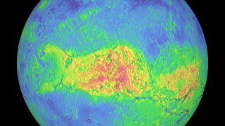 Link to Recent Story entitled: Magellan: Venus False-Color Terrain