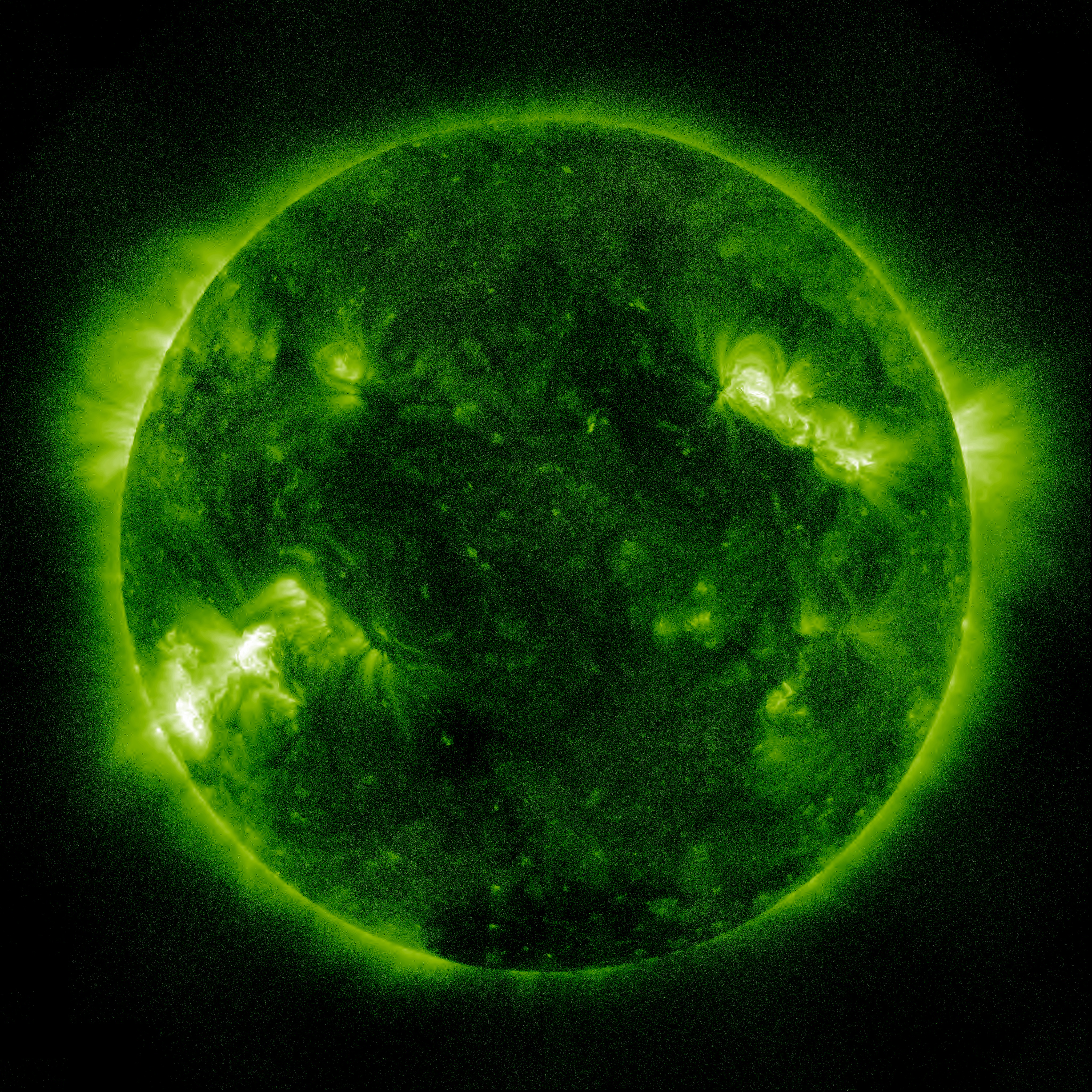 Movie of the solar flare from April 2011.  4Kx4K source frames and 1Kx1K movies