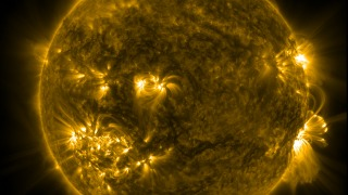 Link to Recent Story entitled: Active Region 1520 from SDO