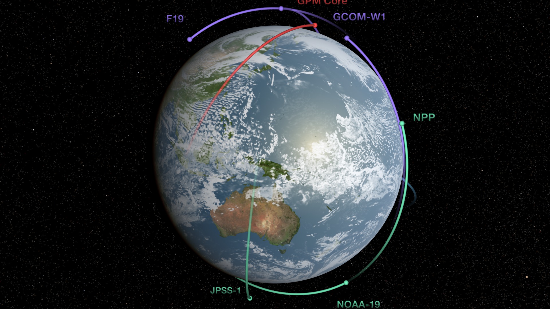 Preview Image for Global Precipitation Measurement (GPM) Constellation