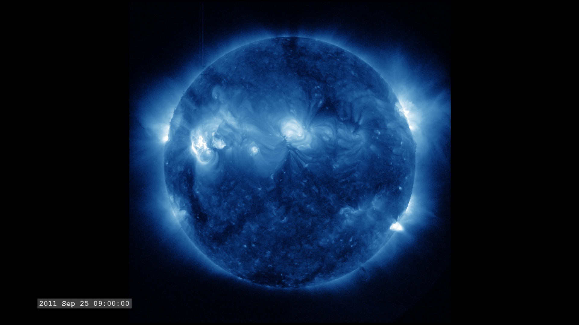 Preview Image for The Active Sun from SDO: 335 &Aring;ngstroms