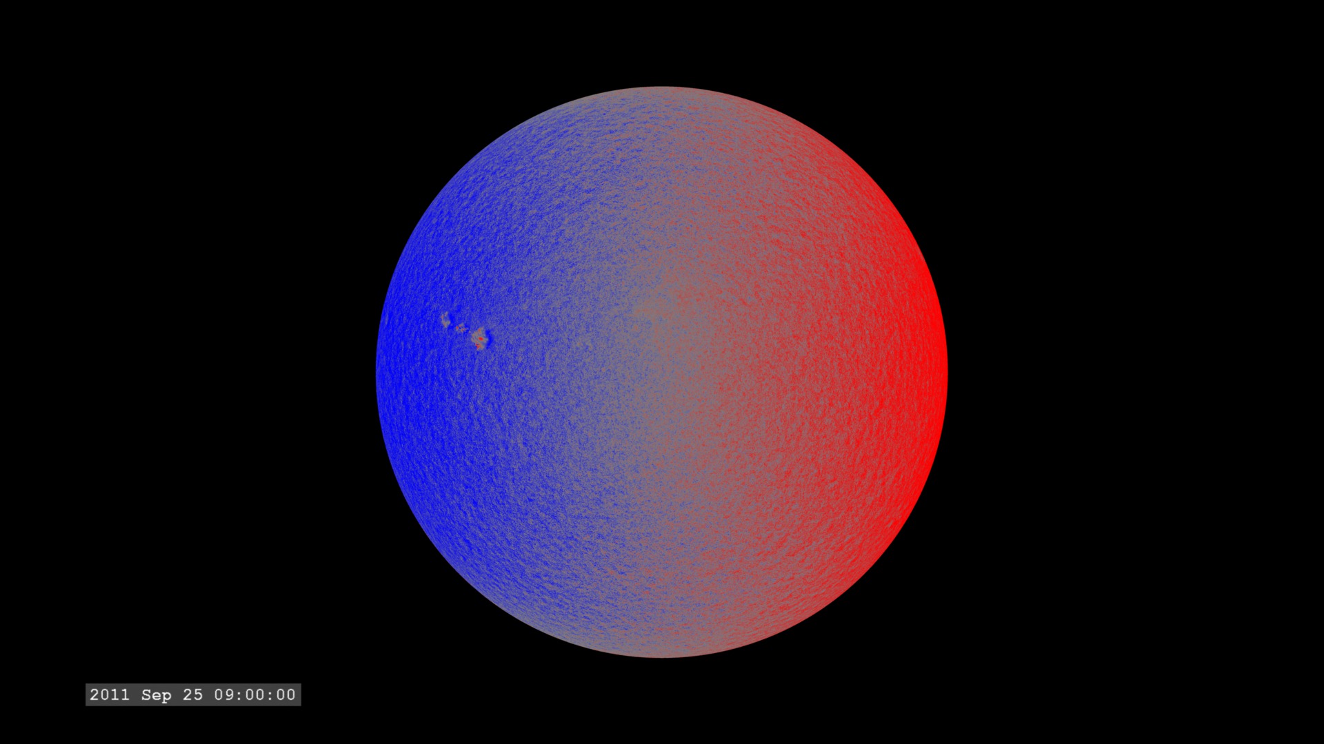 Preview Image for The Active Sun from SDO: HMI Dopplergram