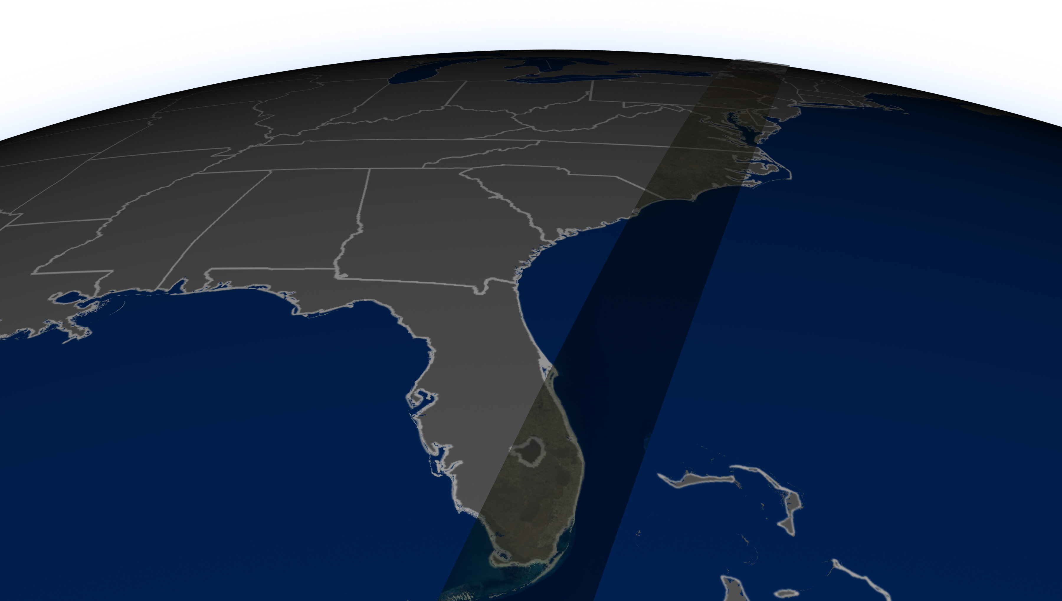 nasa global satellite florida