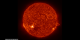 An HD1080 movie of the coronal rain (right limb of sun) in the 304 A wavelength.
