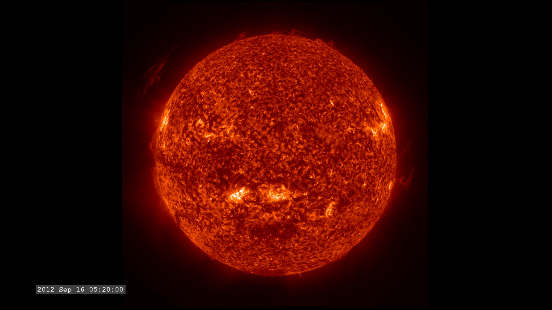 Preview Image for Monster Prominences with an Earth Eclipse (September 16, 2012)