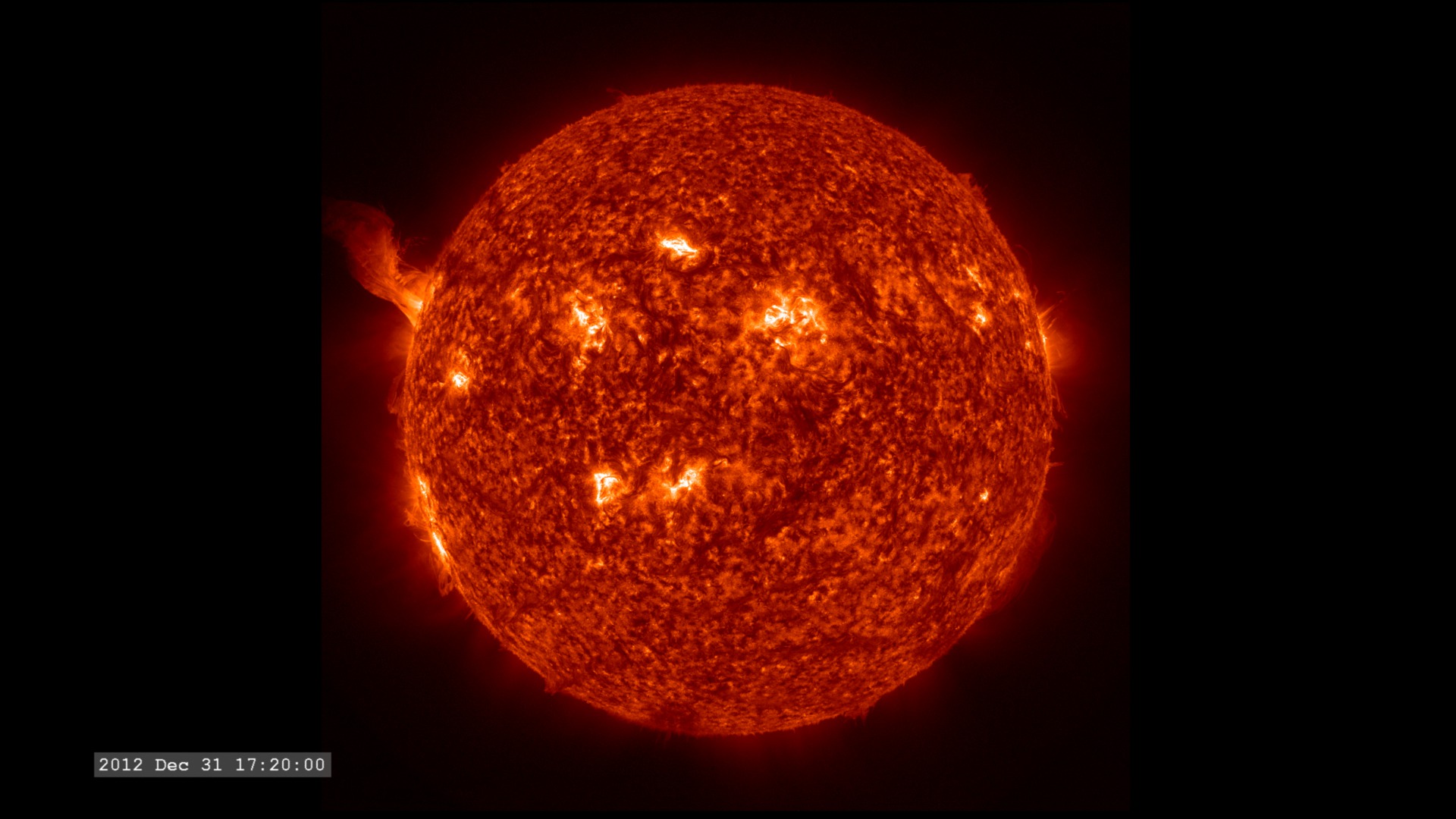 Preview Image for Solar Prominence Dance - December 31, 2012