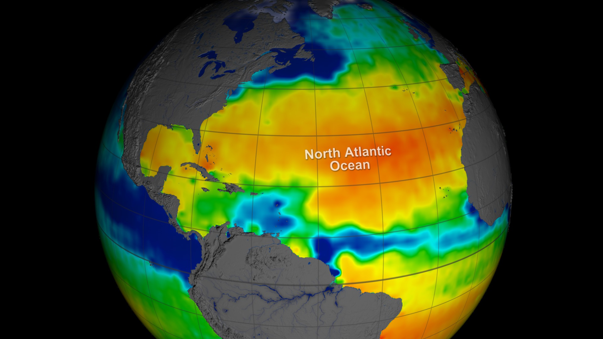 A tour of Aquarius sea surface salinity data highlighting interesting features including: the North Atlantic, Eastern Pacific, Amazon outflow, Labrador current, and Indian Ocean.
