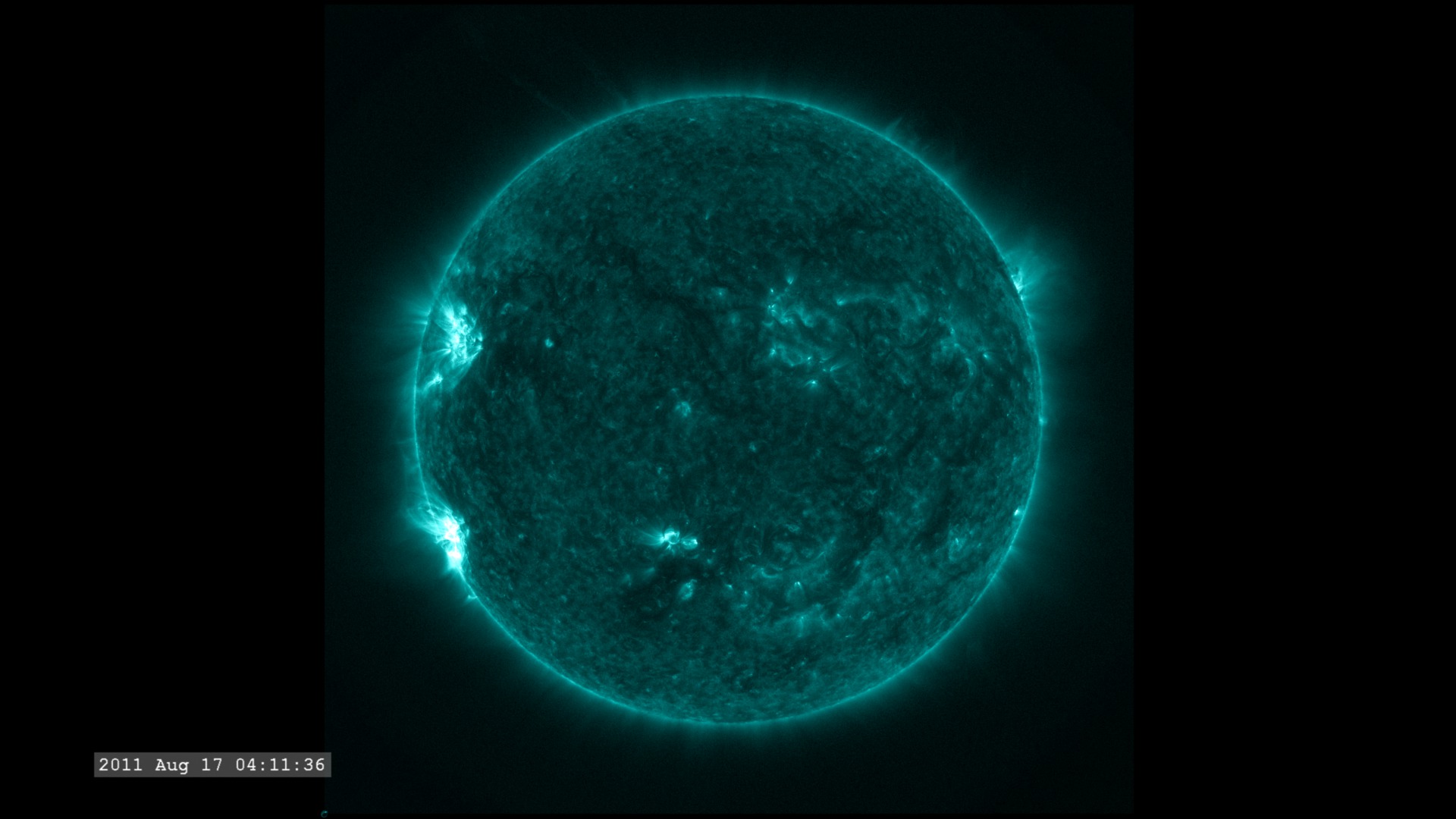 A standard HD movie of the SDO/AIA 131 &Aring; dataset.