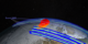 This visualization shows the how observations by the Suomi NPP satellite's Ozone Mapping and Profiler Suite (OMPS) Limb instrument, and information from the GEOS-5 computational atmospheric model, together revealed the bolide plume snaking around the atmosphere.    For complete transcript, click  here .
