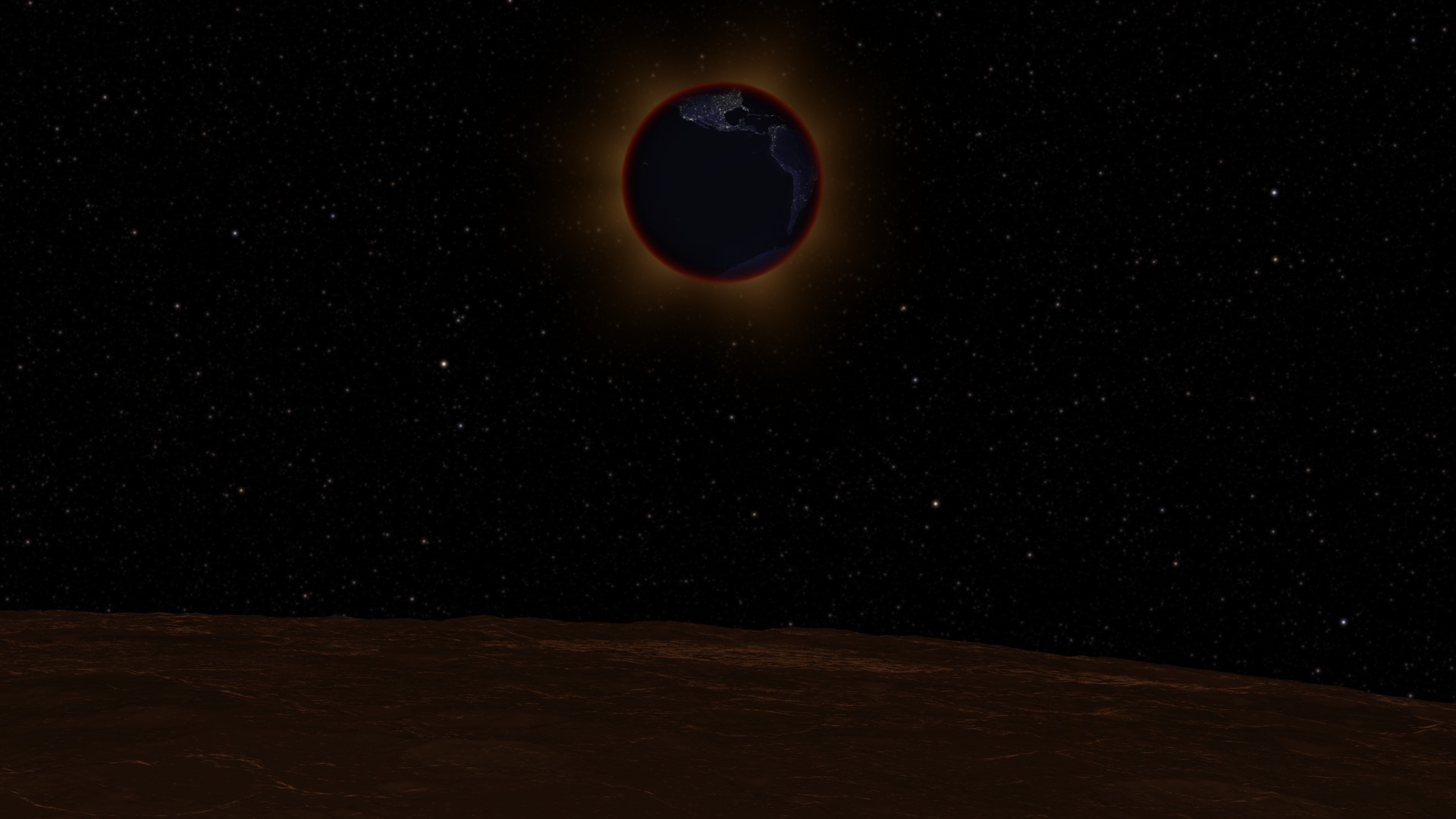 Preview Image for Lunar Eclipse of April 15, 2014 As Viewed from the Moon