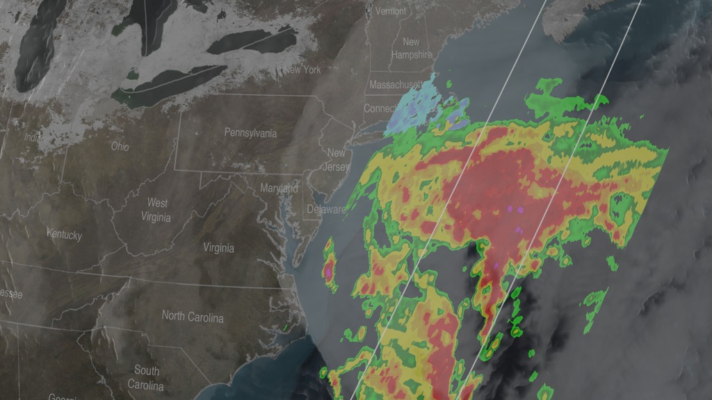 Preview Image for GPM Sees 2015 Nor'easter Dump Snow on New England