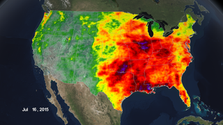 Link to Recent Story entitled: Rainfall Accumulation Across the United States (1/1/2015 - 7/16/2015)