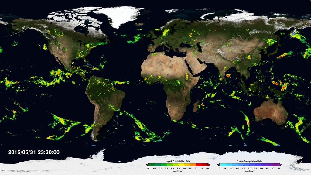 Preview Image for IMERG Global Precipitation Rates (New Colorbar)