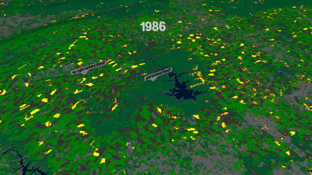 Preview Image for A Quarter Century US Forest Disturbance History from Landsat – the NAFD-NEX Products