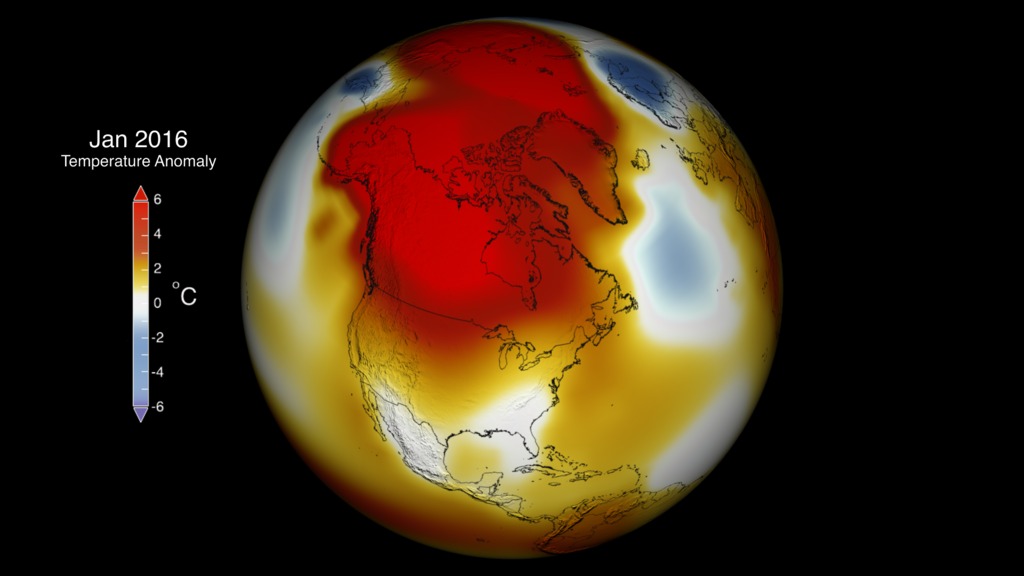 Preview Image for Global Temperature Anomalies from January 2016