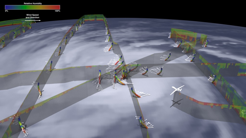 Preview Image for Global Hawk aircraft observes Hurricane Edouard