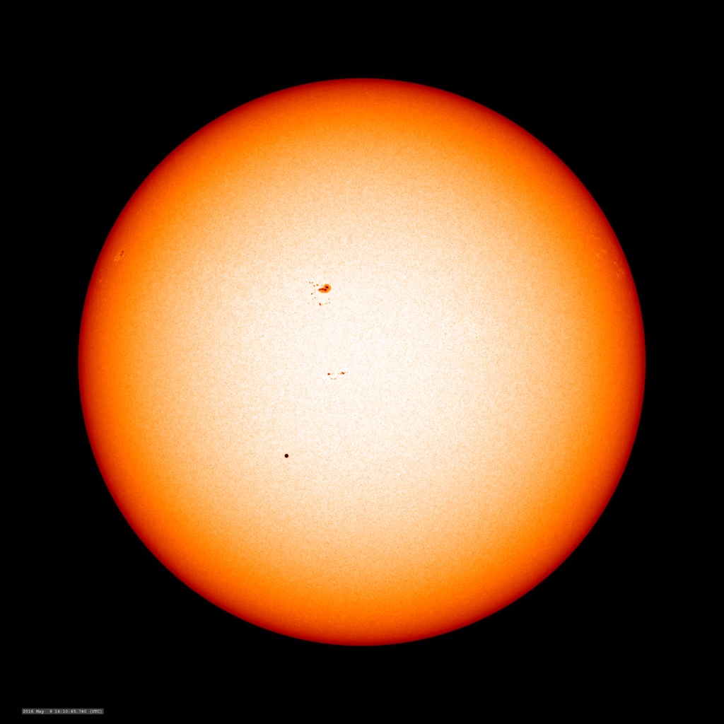 Preview Image for Mercury Transit 2016 from SDO/HMI