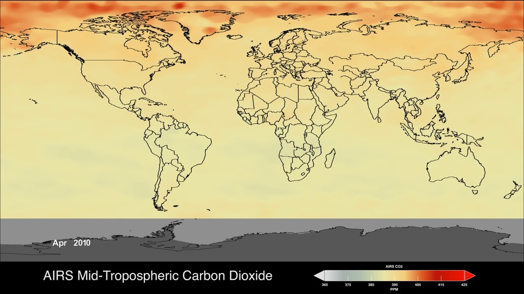 Preview Image for Atmospheric CO2 from AIRS 2002-2016