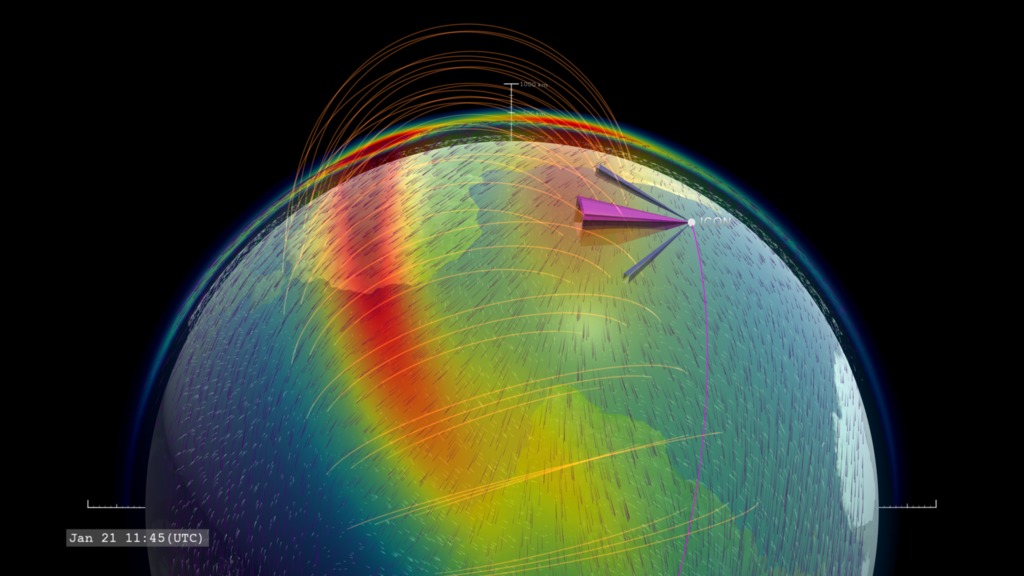 NASA SVS | Exploring Earth's Ionosphere: Limb view