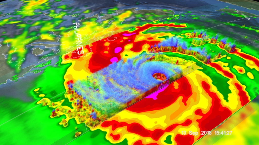 Preview Image for GPM Captures Super Typhoon Mangkhut Approaching The Philippines