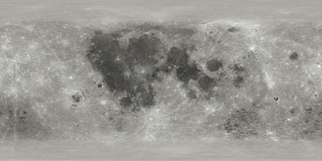 NASA Moon Texture maps