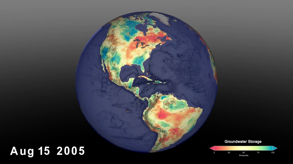 Preview Image for Earth Day 2020: GRACE Groundwater Storage